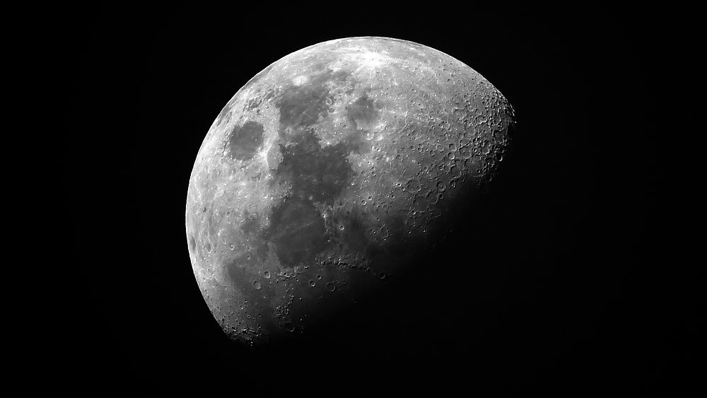 Photo of the moon taken by Hakuto-R