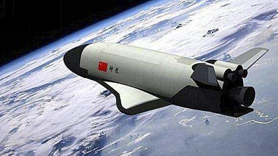 Illustration of the Chinese space plane