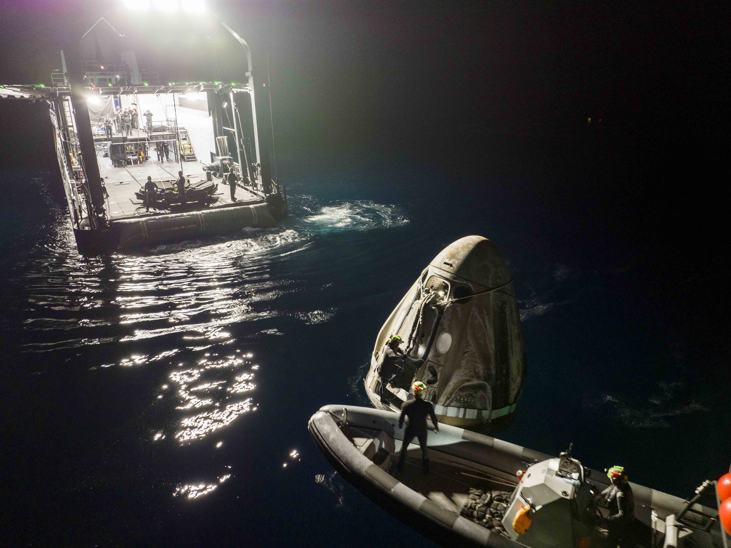 The Axiom-2 crew splashed down successfully (SpaceX)