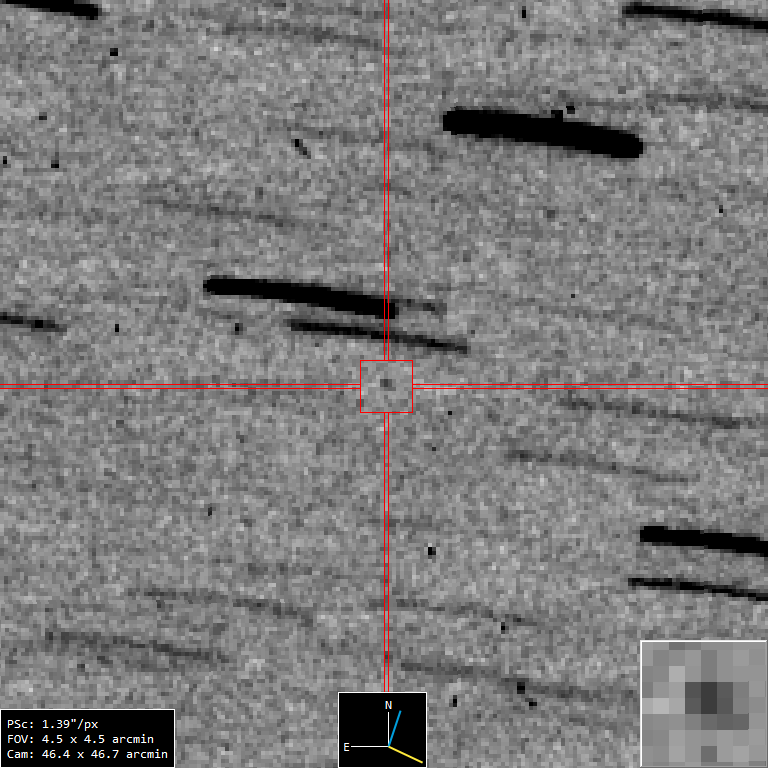 OSIRIS-REx spotted (ESA)