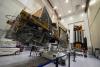 MetOp-SG satellites in the Airbus cleanroom in Toulouse. Photo: ESA / Manuel Pedoussaut